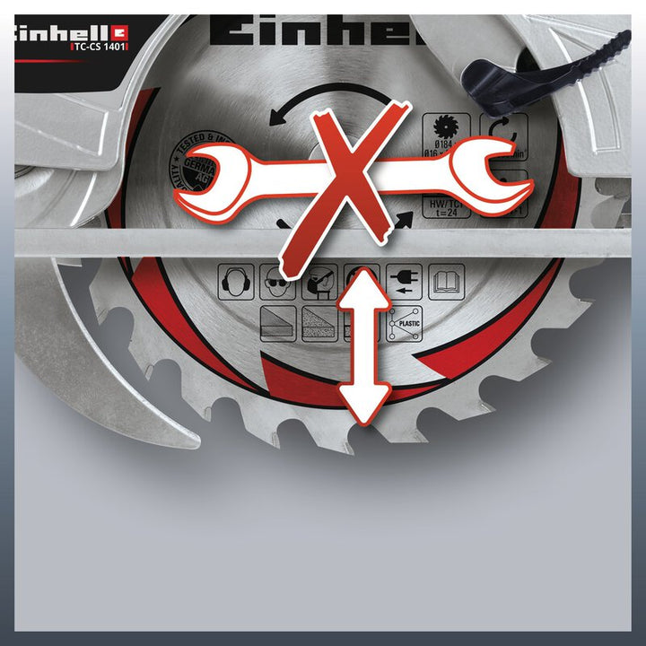 Sierra Circular 1400W Einhell